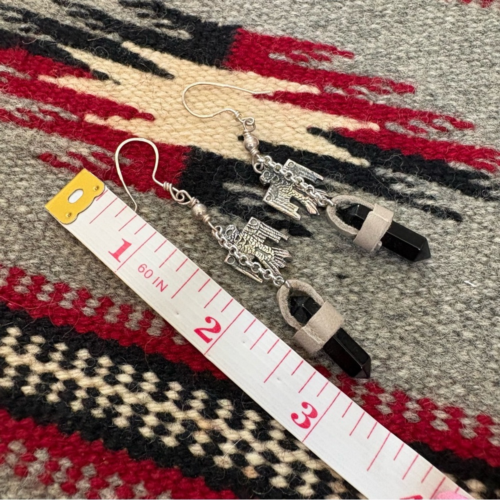 Spell And The Gypsy UFT Thunderbird Earrings Rare Early Spell - Picture 5 of 6